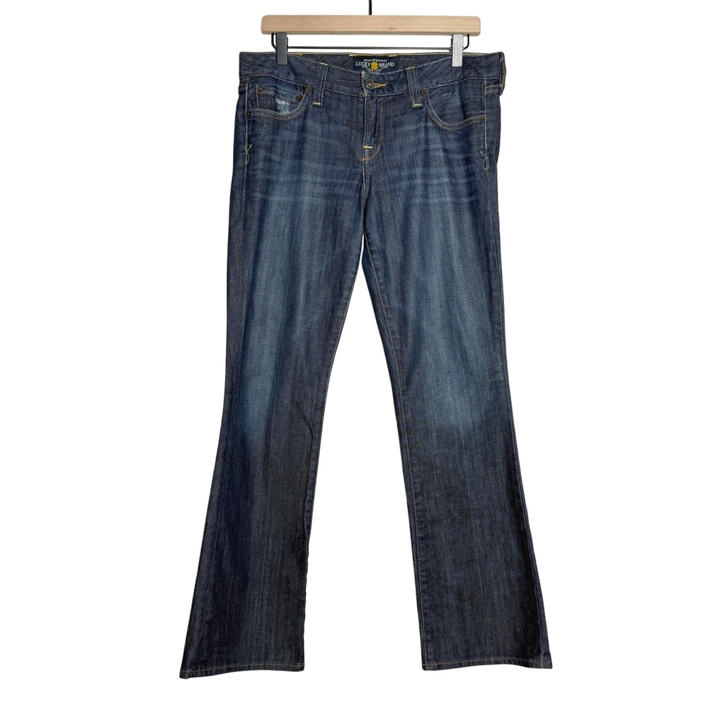 Lucky Brand Jeans Womens Lola Boot 8/29 Blue Ol Canyon Express 7W10862‎